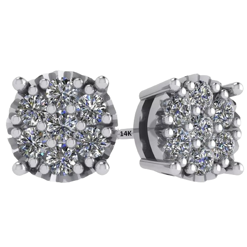 Heart & Pear Dancing Stone Necklace