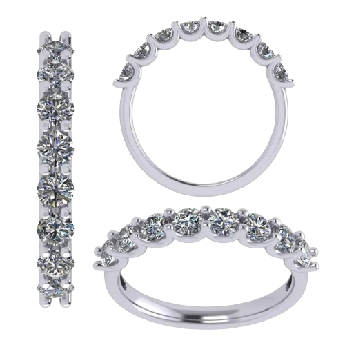 Mother & Child Heart Birthstone Necklace for Women