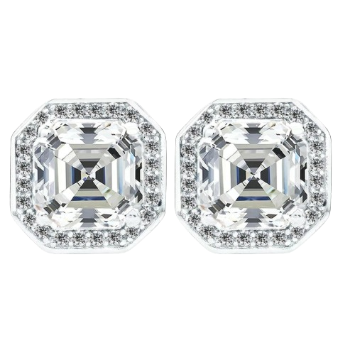 Forever Love Dancing Stone Flower Pendant Necklace