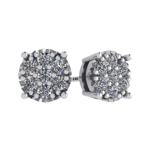 Heart & Pear Dancing Stone Necklace