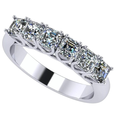 Asscher Cut Engagement Ring