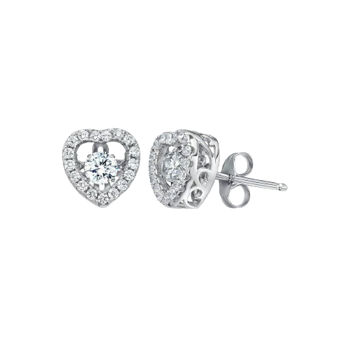 4 Prong Round Solitaire Simulated Diamond Necklace